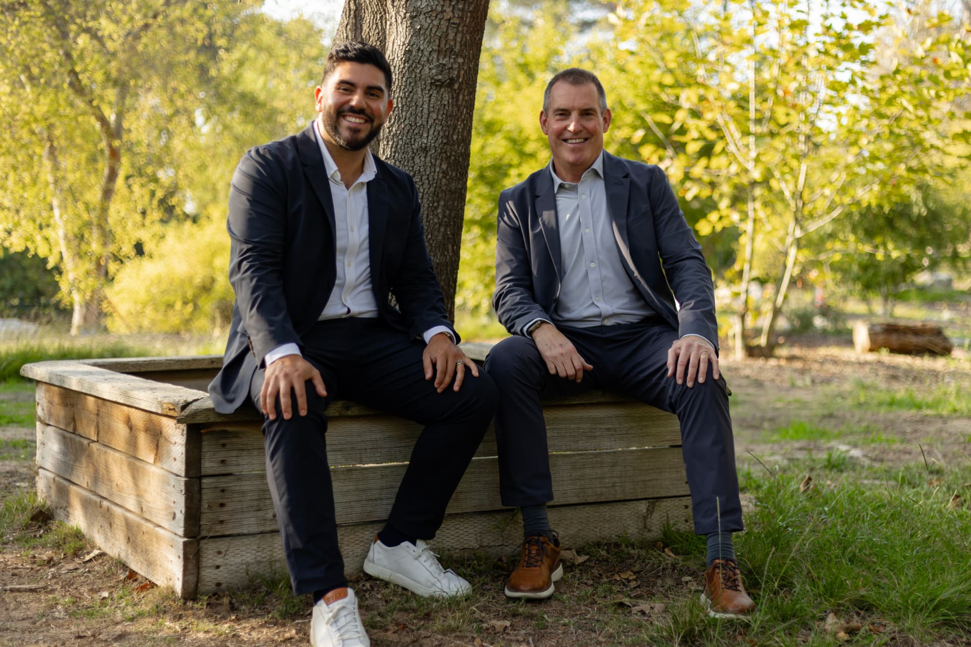 Matt Goeglein and Xavier de la Piedra IV — Team Goeglein title reps, South Bay and Westside Los Angeles