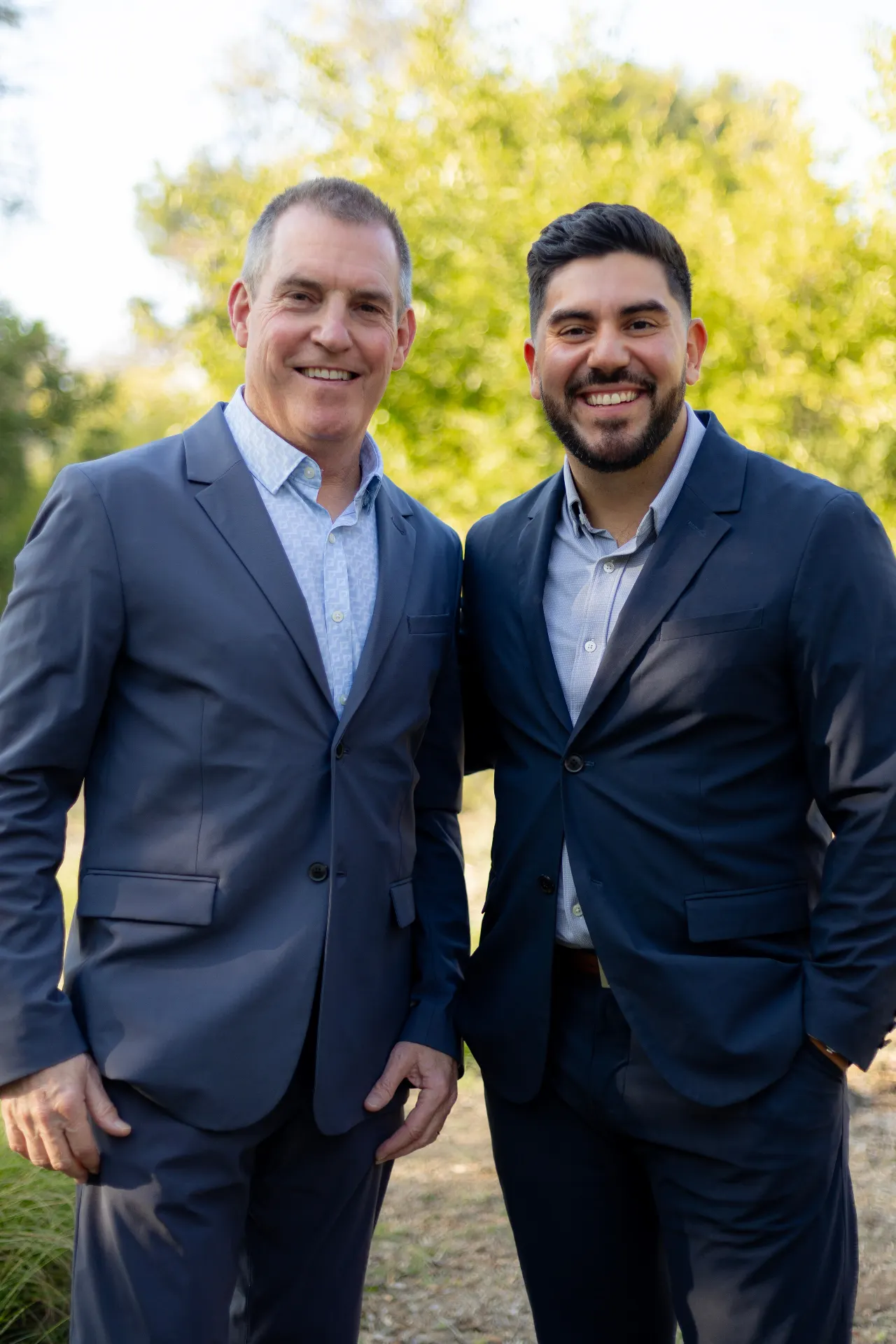 Matt Goeglein and Xavier de la Piedra IV — Team Goeglein title reps, South Bay and Westside Los Angeles